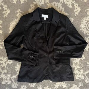 Nordstrom Rack Black Essential Ponte Blazer